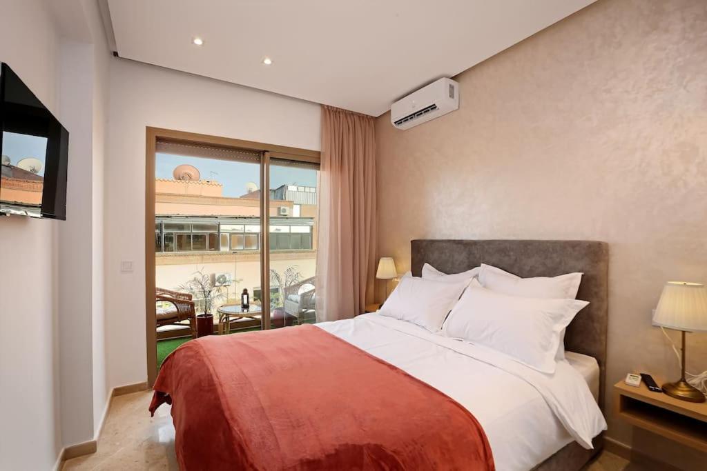 Elegant And Brand New Appart In Hypercenter Of Marrakech 马拉喀什 外观 照片