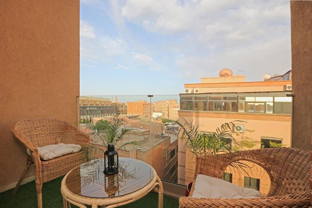 Elegant And Brand New Appart In Hypercenter Of Marrakech 马拉喀什 外观 照片
