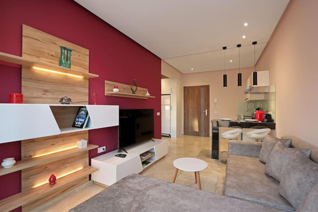 Elegant And Brand New Appart In Hypercenter Of Marrakech 马拉喀什 外观 照片